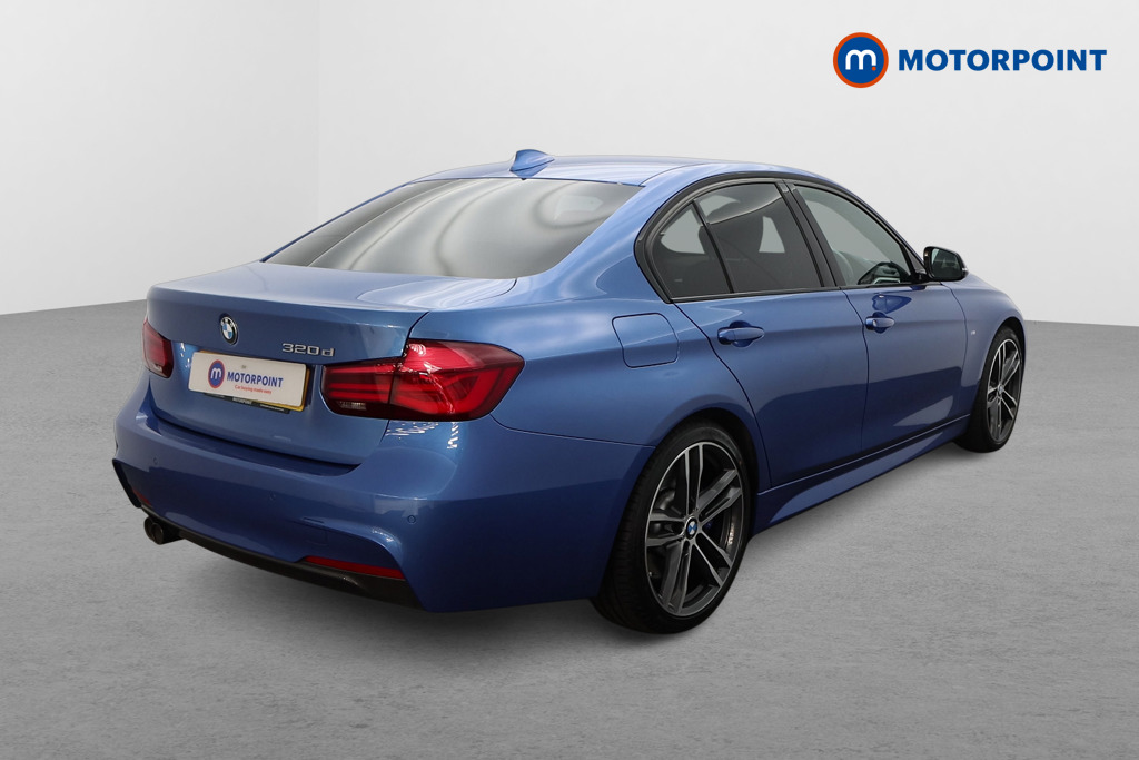BMW 3 Series M Sport Shadow Edition Manual Diesel Saloon - Stock Number (1540292) - Drivers side rear corner