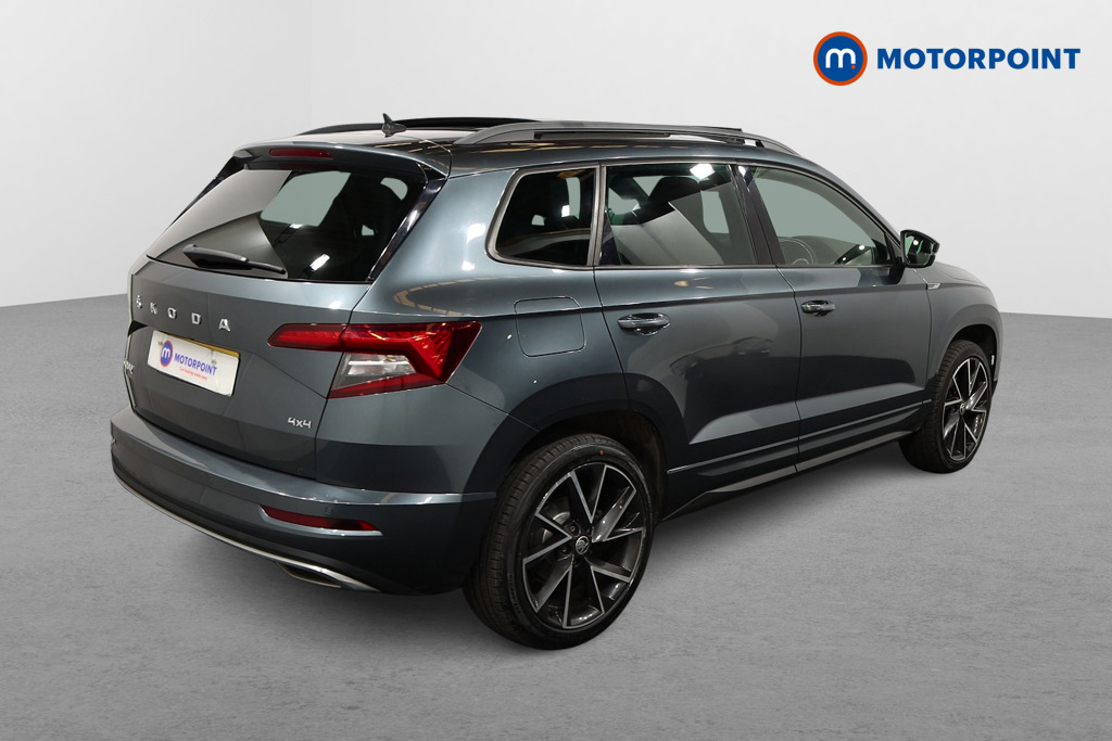 Skoda Karoq Sport Line Automatic Petrol SUV - Stock Number (1542783) - Drivers side rear corner
