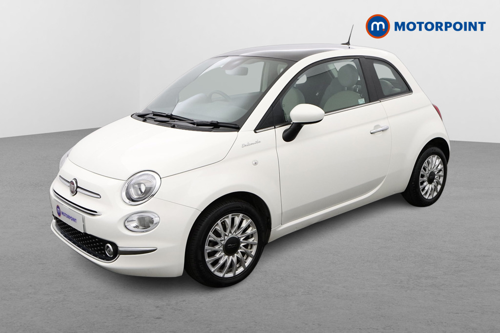 Fiat 500 Dolcevita Manual Petrol-Electric Hybrid Hatchback - Stock Number (1543065) - Passenger side front corner