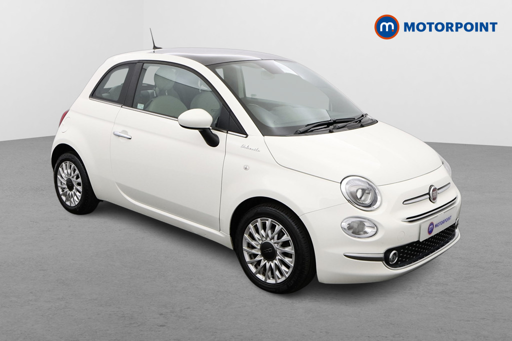 Fiat 500 Dolcevita Manual Petrol-Electric Hybrid Hatchback - Stock Number (1543065) - Drivers side front corner
