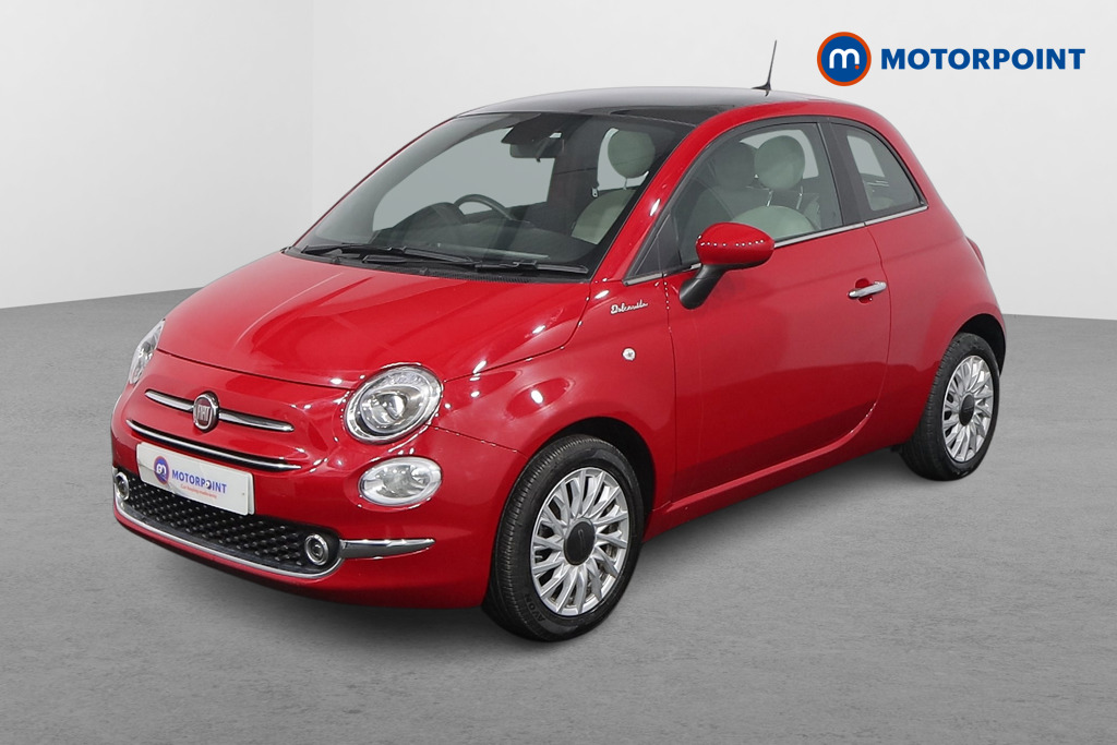 Fiat 500 Dolcevita Manual Petrol-Electric Hybrid Hatchback - Stock Number (1543161) - Passenger side front corner