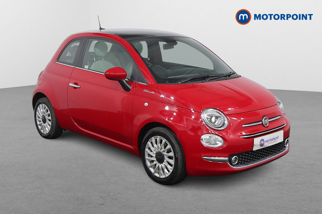 Fiat 500 Dolcevita Manual Petrol-Electric Hybrid Hatchback - Stock Number (1543161) - Drivers side front corner