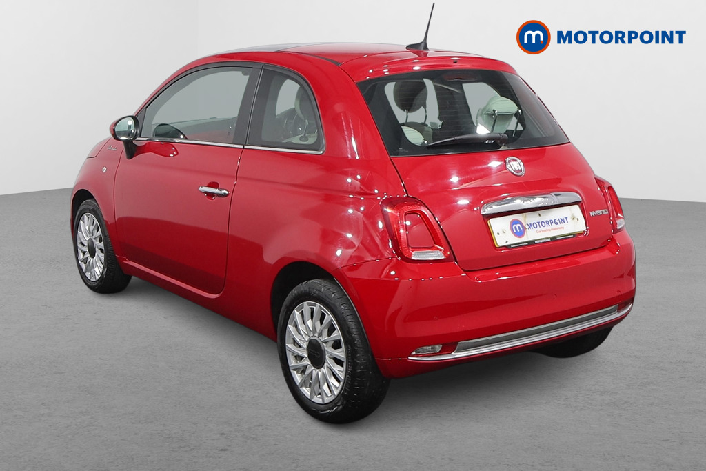 Fiat 500 Dolcevita Manual Petrol-Electric Hybrid Hatchback - Stock Number (1543161) - Passenger side rear corner