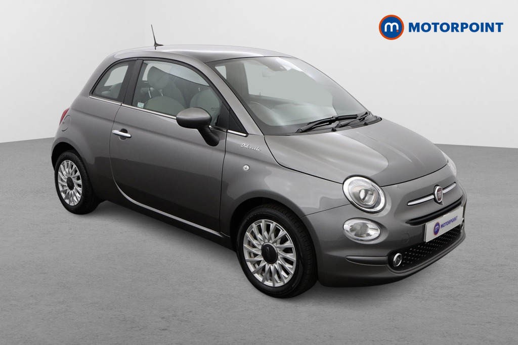 Fiat 500 Dolcevita Manual Petrol-Electric Hybrid Hatchback - Stock Number (1543162) - Drivers side front corner