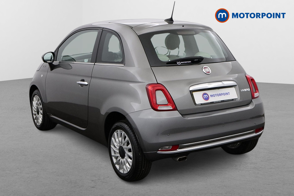 Fiat 500 Dolcevita Manual Petrol-Electric Hybrid Hatchback - Stock Number (1543162) - Passenger side rear corner