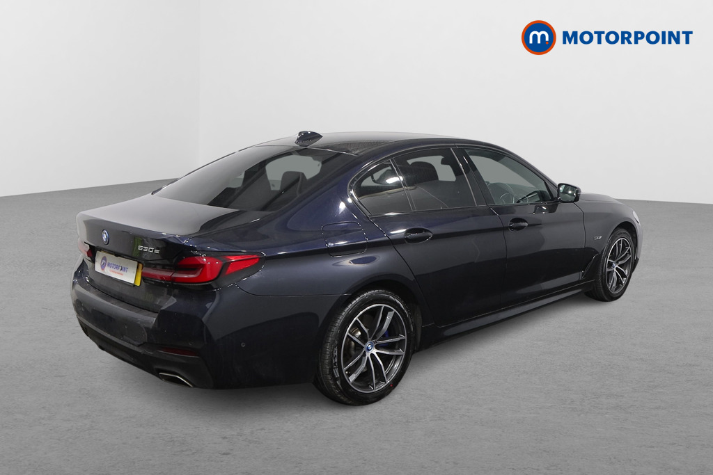 BMW 5 Series M Sport Automatic Petrol Plug-In Hybrid Saloon - Stock Number (1543725) - Drivers side rear corner