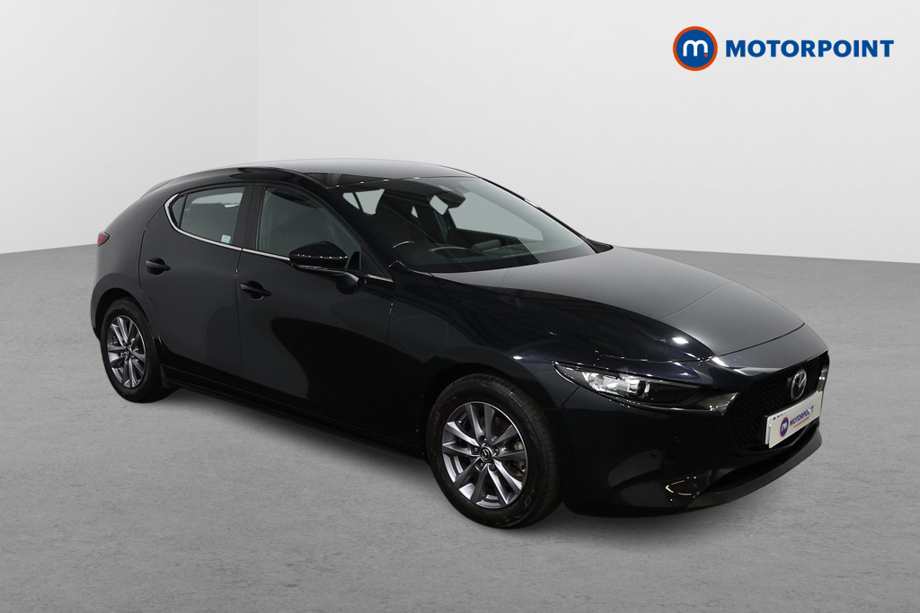 Mazda 3 Se-L Lux Manual Petrol-Electric Hybrid Hatchback - Stock Number (1543741) - Drivers side front corner