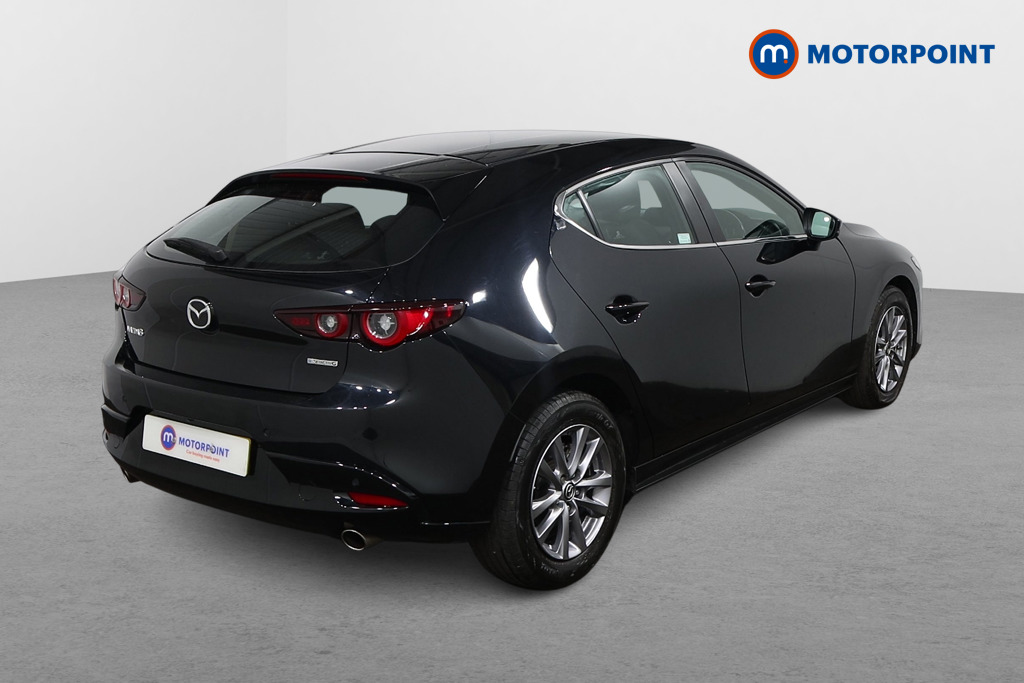 Mazda 3 Se-L Lux Manual Petrol-Electric Hybrid Hatchback - Stock Number (1543741) - Drivers side rear corner