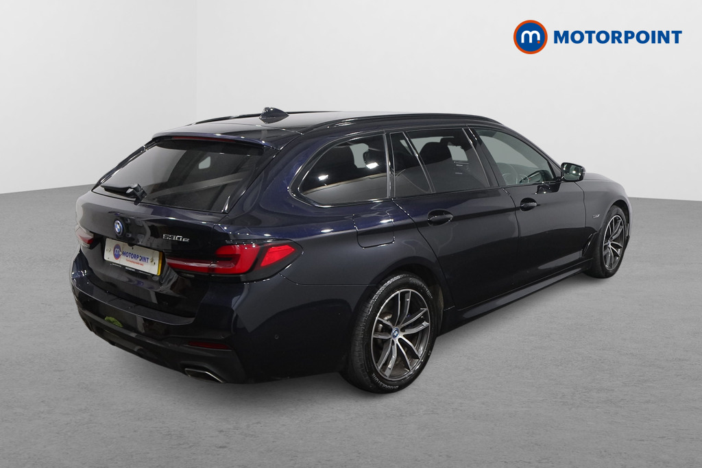 BMW 5 Series M Sport Automatic Petrol Plug-In Hybrid Estate - Stock Number (1543844) - Drivers side rear corner