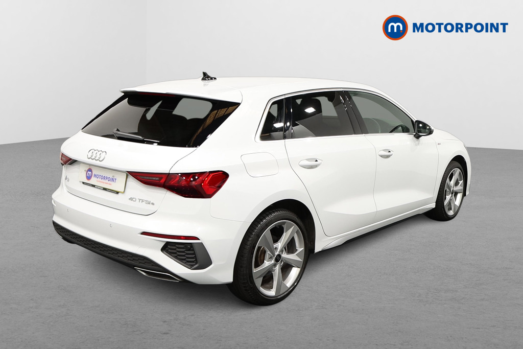 Audi A3 S Line Automatic Petrol Plug-In Hybrid Hatchback - Stock Number (1544783) - Drivers side rear corner