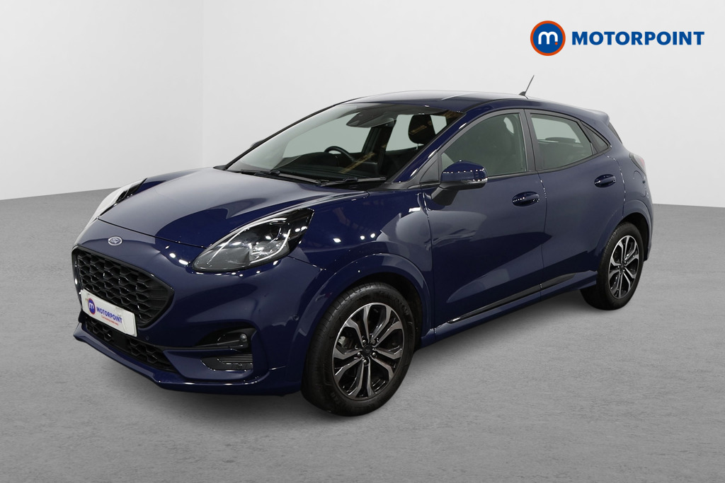 Ford Puma St-Line Manual Petrol-Electric Hybrid SUV - Stock Number (1545211) - Passenger side front corner