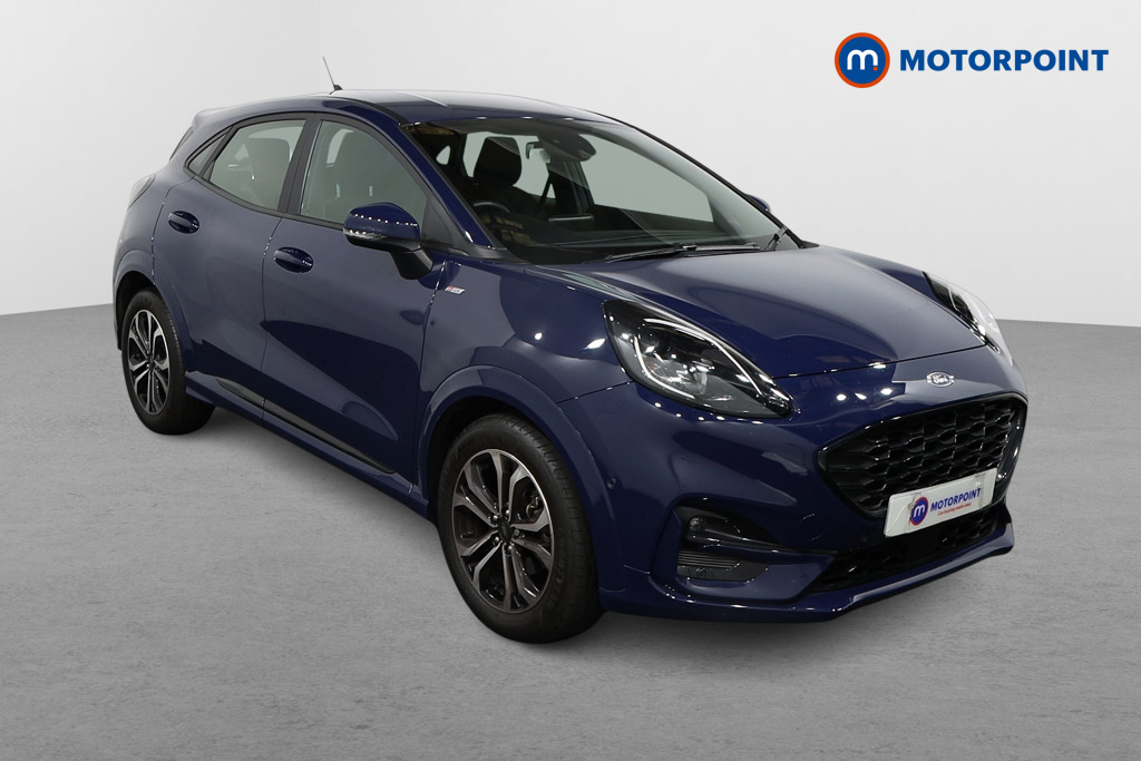Ford Puma St-Line Manual Petrol-Electric Hybrid SUV - Stock Number (1545211) - Drivers side front corner