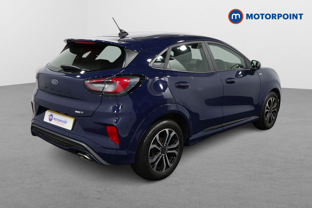 Ford Puma St-Line Manual Petrol-Electric Hybrid SUV - Stock Number (1545211) - Drivers side rear corner