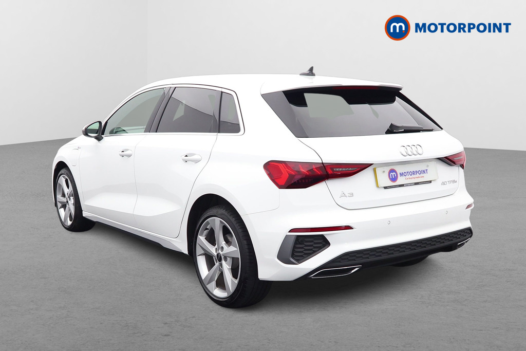 Audi A3 S Line Automatic Petrol Plug-In Hybrid Hatchback - Stock Number (1545575) - Passenger side rear corner