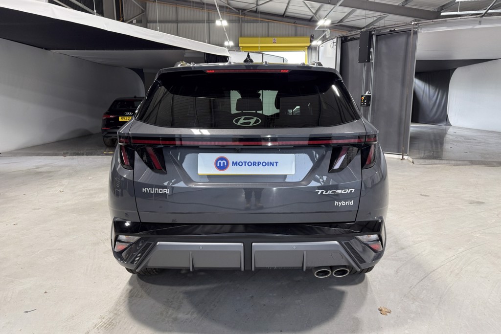 Hyundai Tucson N Line Automatic Petrol-Electric Hybrid SUV - Stock Number (1545701) - Rear bumper