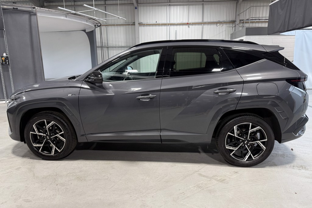 Hyundai Tucson N Line Automatic Petrol-Electric Hybrid SUV - Stock Number (1545701) - Passenger side