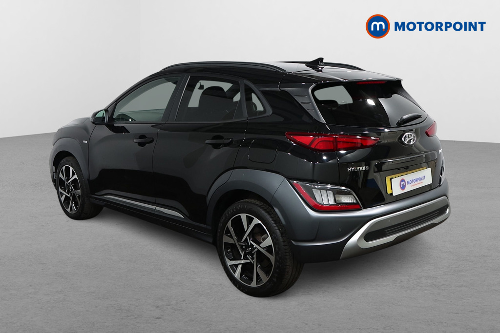 Hyundai Kona Premium Manual Petrol-Electric Hybrid SUV - Stock Number (1546916) - Passenger side rear corner