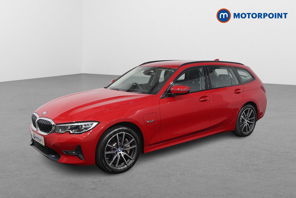 BMW 3 Series Sport Pro Automatic Petrol Plug-In Hybrid Estate - Stock Number (1547821) - Passenger side front corner