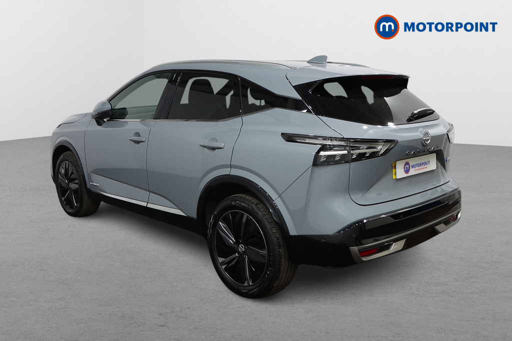 Nissan Qashqai Tekna Automatic Petrol-Electric Hybrid SUV - Stock Number (1548704) - Passenger side rear corner
