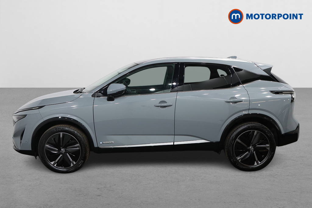 Nissan Qashqai Tekna Automatic Petrol-Electric Hybrid SUV - Stock Number (1548704) - Passenger side