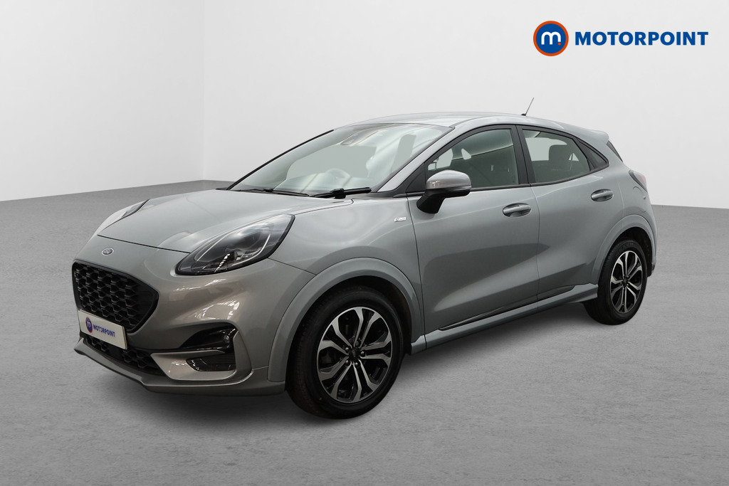 Ford Puma St-Line Manual Petrol-Electric Hybrid SUV - Stock Number (1525897) - Passenger side front corner