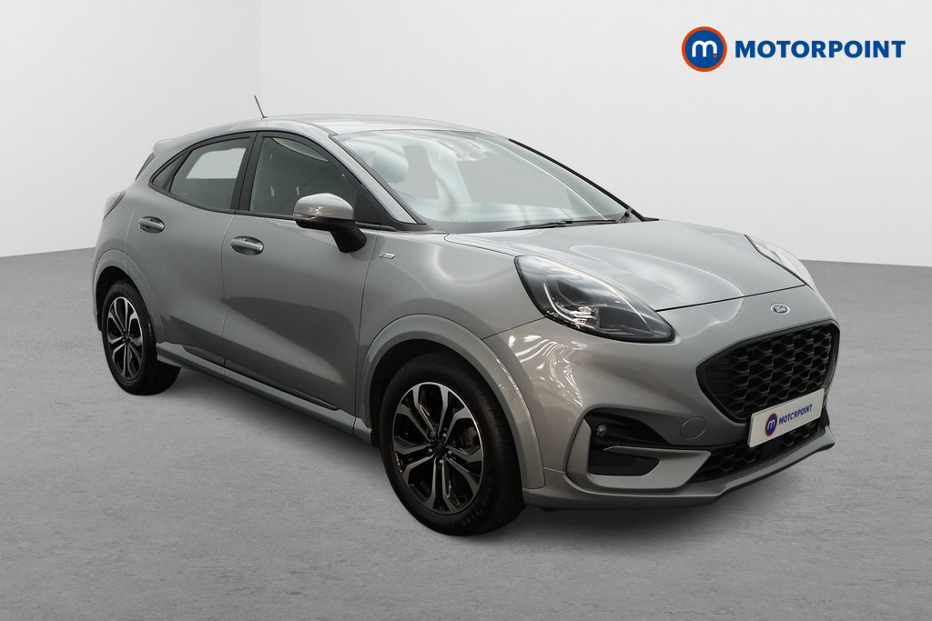 Ford Puma St-Line Manual Petrol-Electric Hybrid SUV - Stock Number (1525897) - Drivers side front corner
