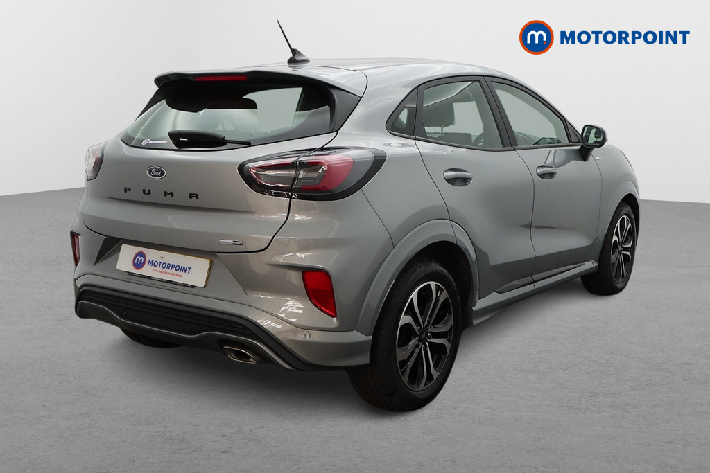 Ford Puma St-Line Manual Petrol-Electric Hybrid SUV - Stock Number (1525897) - Drivers side rear corner