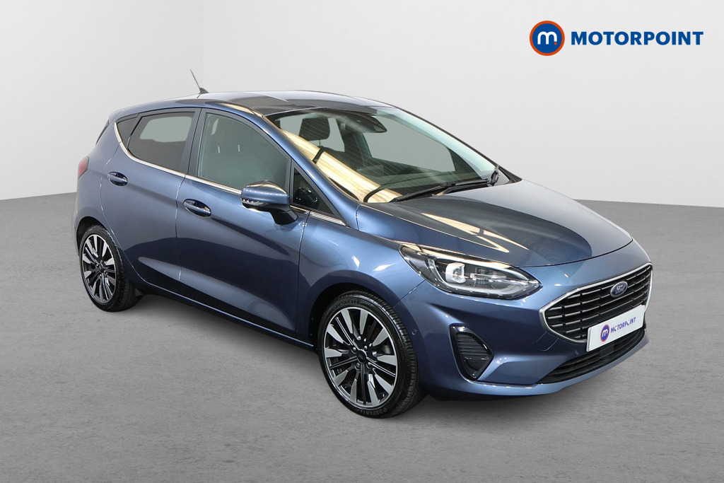 Ford Fiesta Titanium X Automatic Petrol-Electric Hybrid Hatchback - Stock Number (1542739) - Drivers side front corner