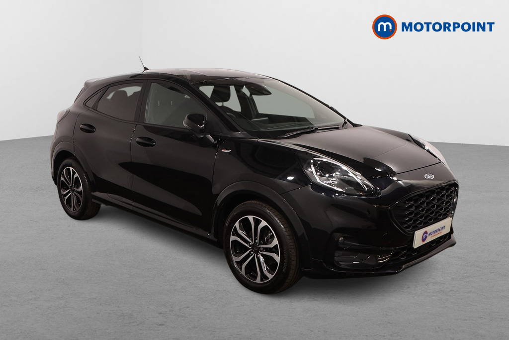 Ford Puma St-Line Automatic Petrol-Electric Hybrid SUV - Stock Number (1546360) - Drivers side front corner
