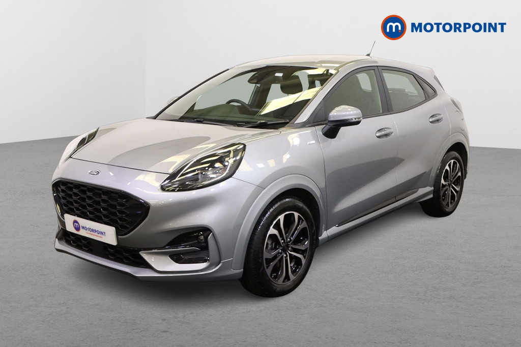 Ford Puma St-Line Manual Petrol-Electric Hybrid SUV - Stock Number (1548118) - Passenger side front corner