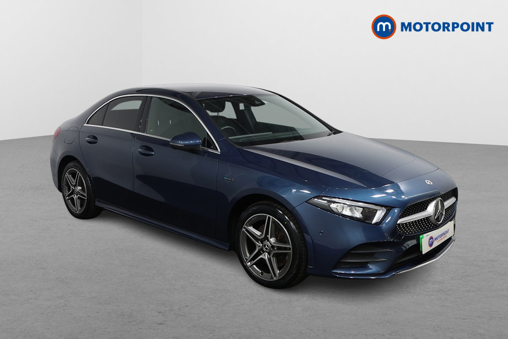 Mercedes-Benz A Class Amg Line Automatic Petrol Plug-In Hybrid Saloon - Stock Number (1542794) - Drivers side front corner