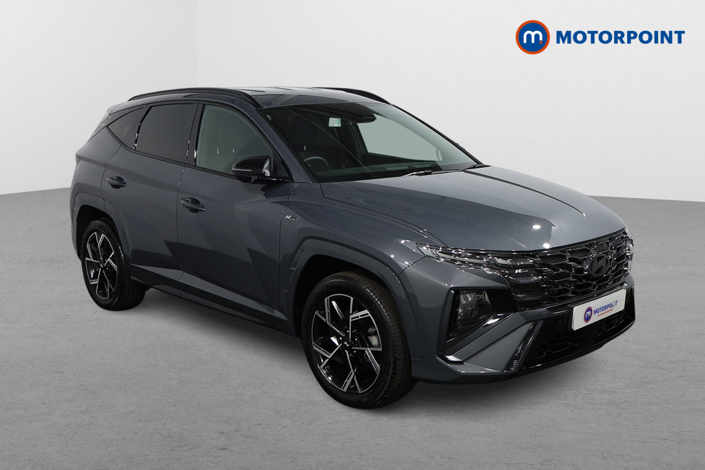 Hyundai Tucson N Line Automatic Petrol-Electric Hybrid SUV - Stock Number (1545704) - Drivers side front corner