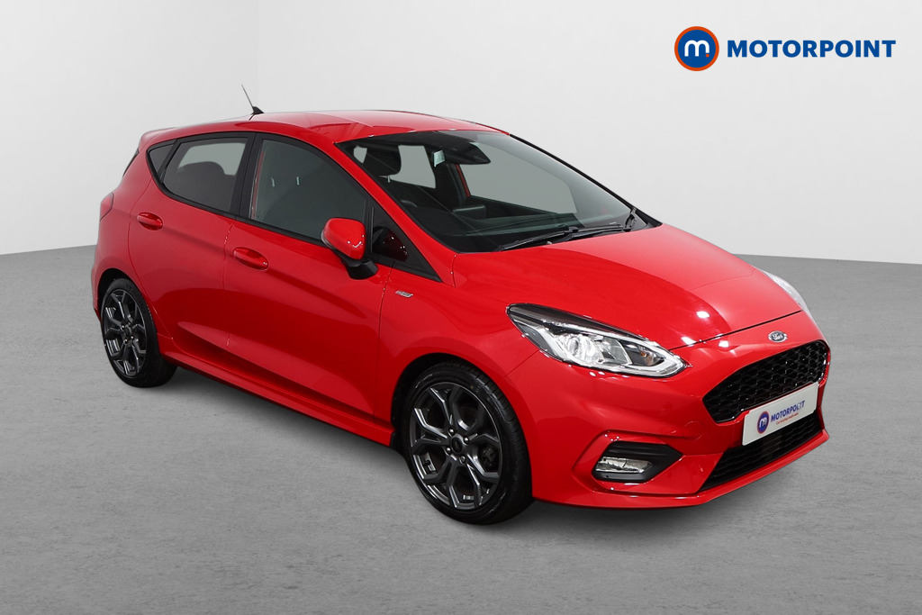 Ford Fiesta St-Line Edition Manual Petrol-Electric Hybrid Hatchback - Stock Number (1548799) - Drivers side front corner