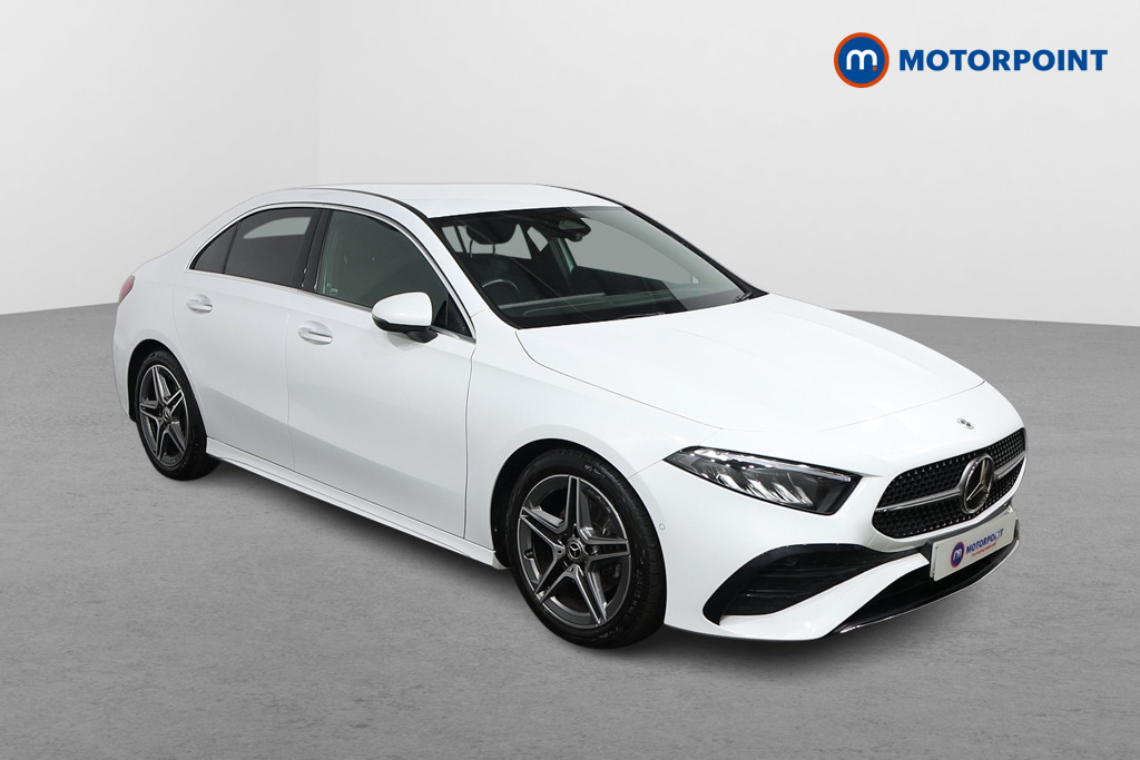 Mercedes-Benz A Class Amg Line Automatic Petrol Saloon - Stock Number (1549236) - Drivers side front corner