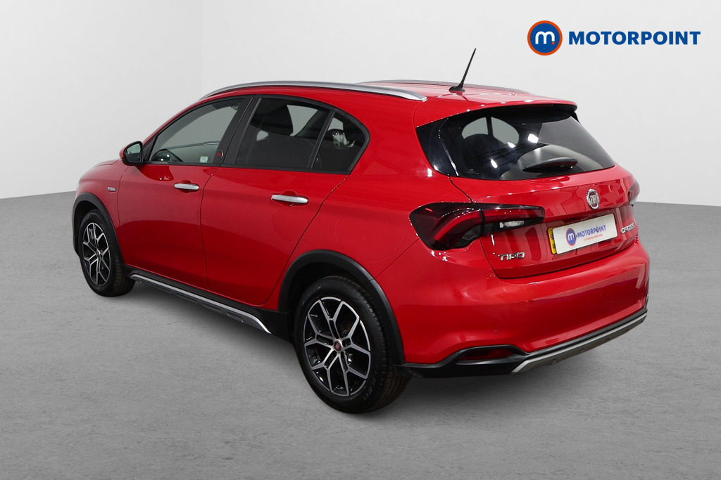 Fiat Tipo Cross RED Manual Petrol Hatchback - Stock Number (1537381) - Passenger side rear corner