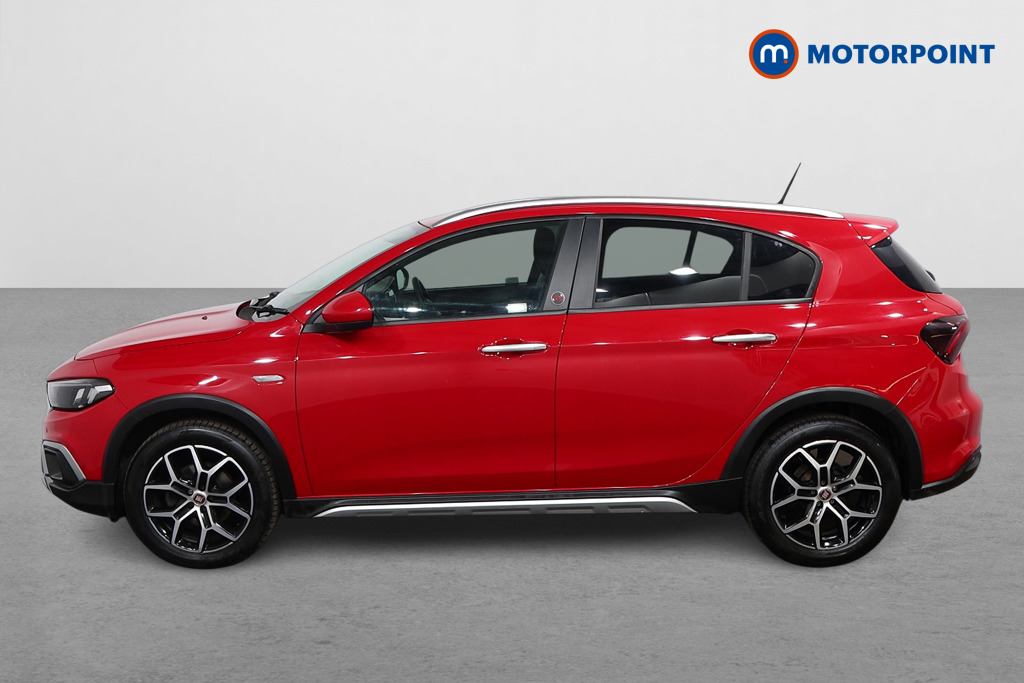 Fiat Tipo Cross RED Manual Petrol Hatchback - Stock Number (1537381) - Passenger side