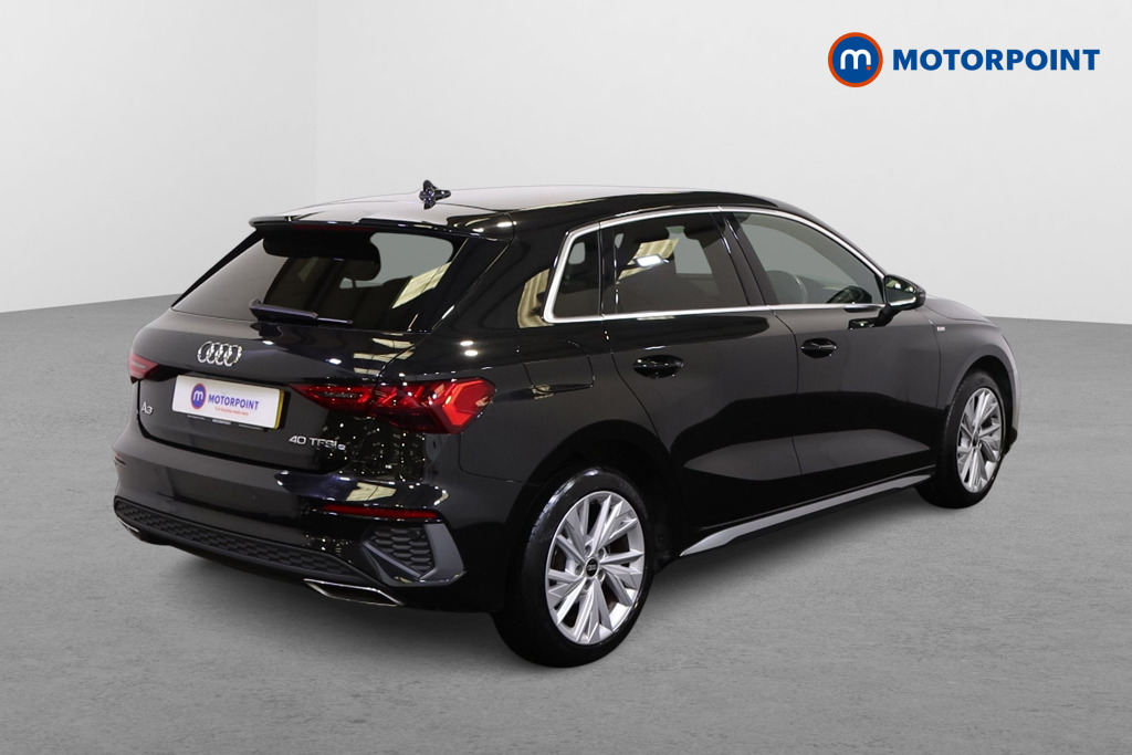 Audi A3 S Line Automatic Petrol Plug-In Hybrid Hatchback - Stock Number (1540891) - Drivers side rear corner