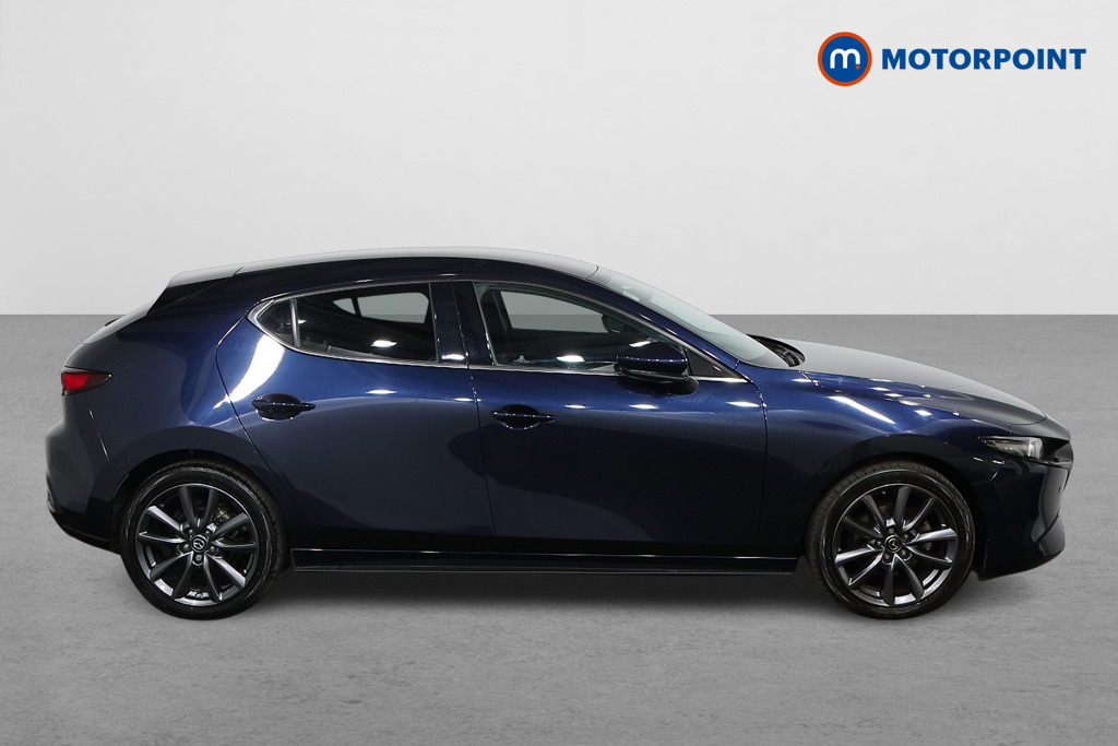 Mazda 3 Sport Lux Manual Petrol-Electric Hybrid Hatchback - Stock Number (1541242) - Drivers side