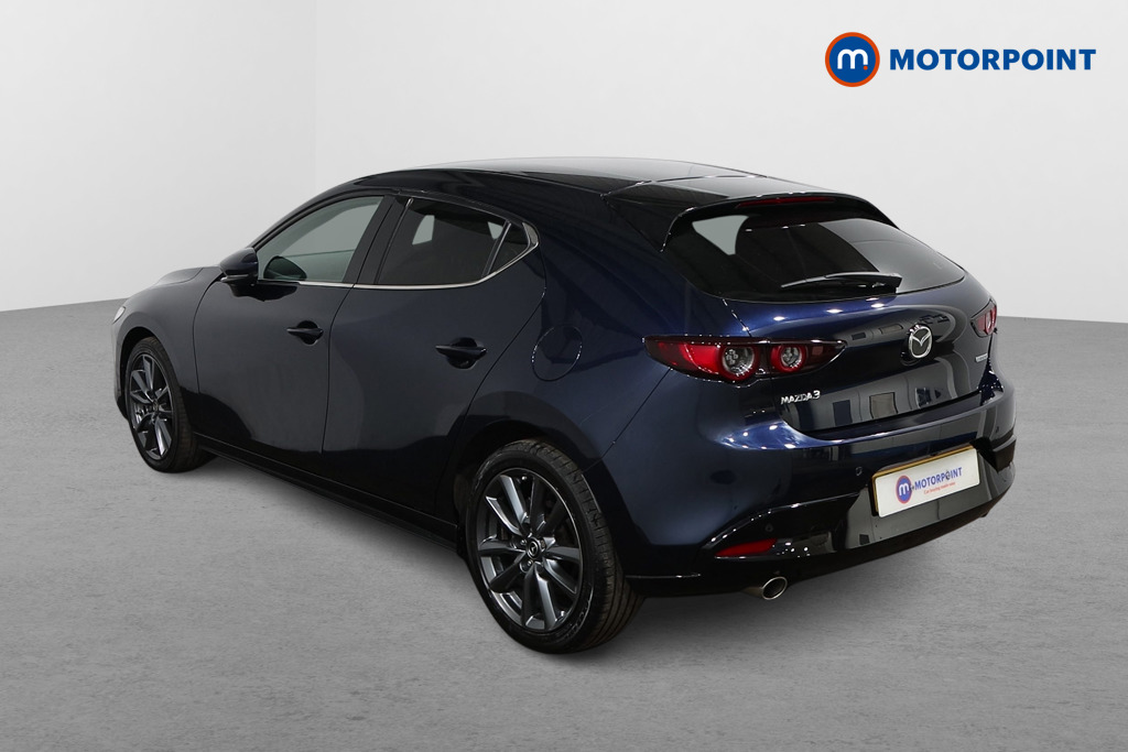 Mazda 3 Sport Lux Manual Petrol-Electric Hybrid Hatchback - Stock Number (1541242) - Passenger side rear corner