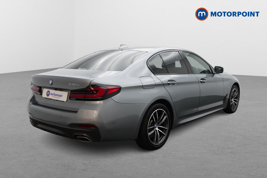 BMW 5 Series M Sport Automatic Petrol Plug-In Hybrid Saloon - Stock Number (1543728) - Drivers side rear corner