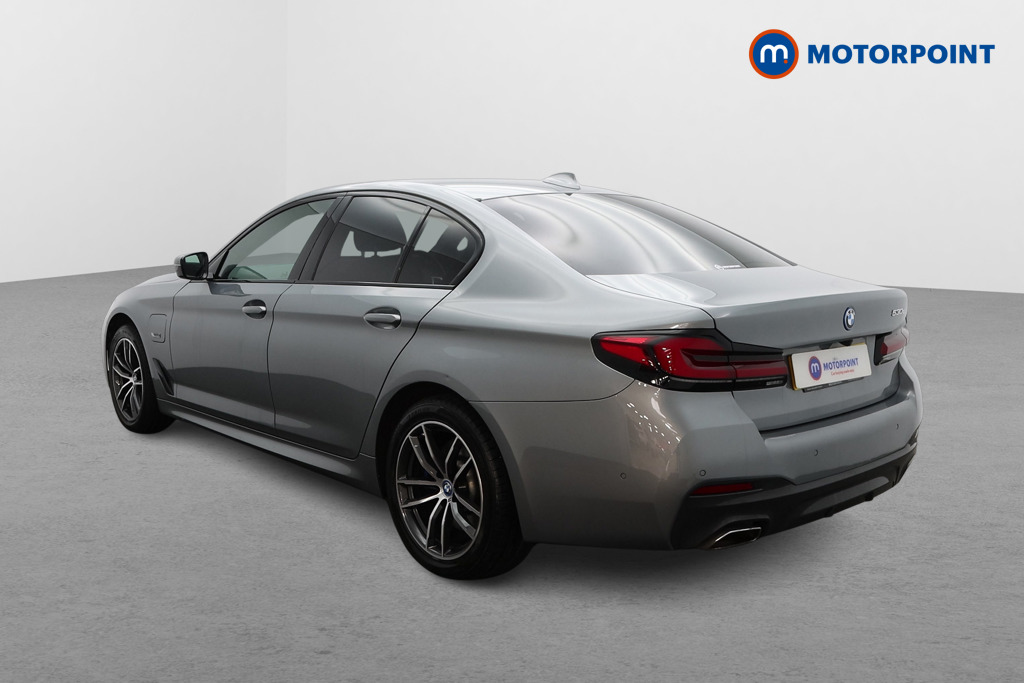 BMW 5 Series M Sport Automatic Petrol Plug-In Hybrid Saloon - Stock Number (1543728) - Passenger side rear corner