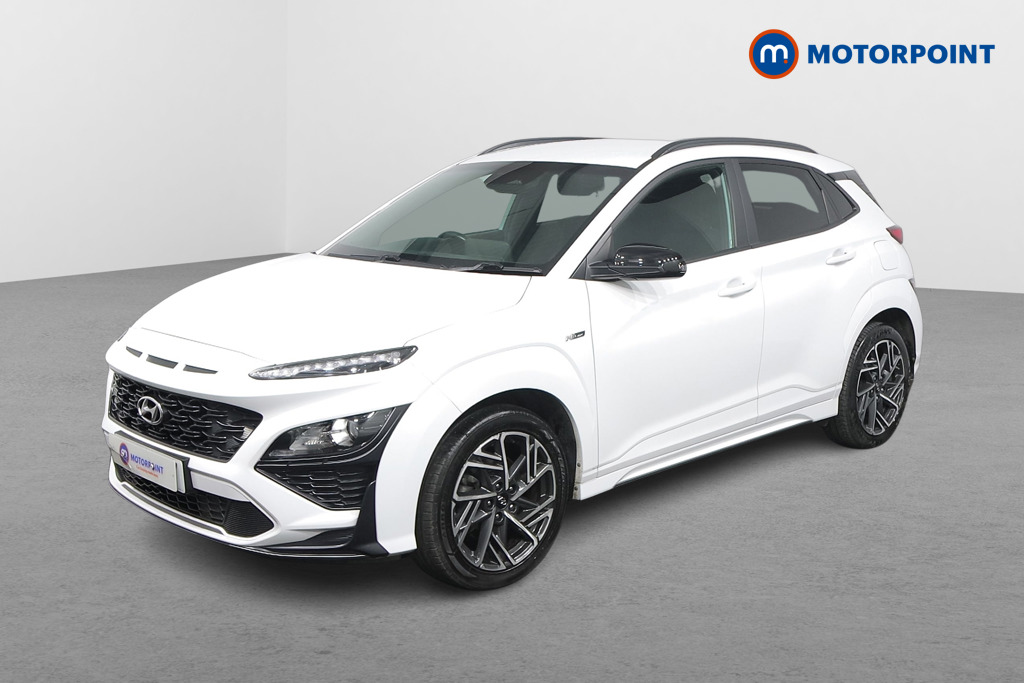 Hyundai Kona N Line Manual Petrol-Electric Hybrid SUV - Stock Number (1543837) - Passenger side front corner