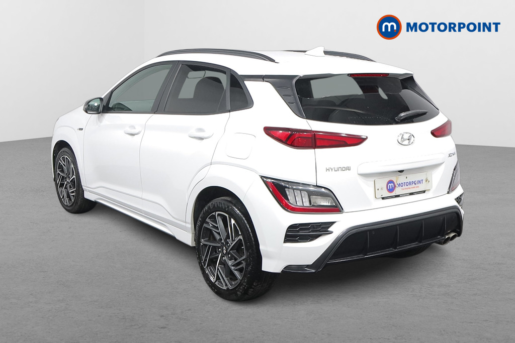 Hyundai Kona N Line Manual Petrol-Electric Hybrid SUV - Stock Number (1543837) - Passenger side rear corner