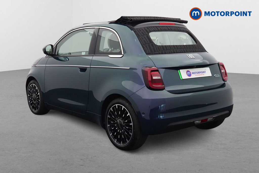 Fiat 500 La Prima Automatic Electric Convertible - Stock Number (1545452) - Passenger side rear corner
