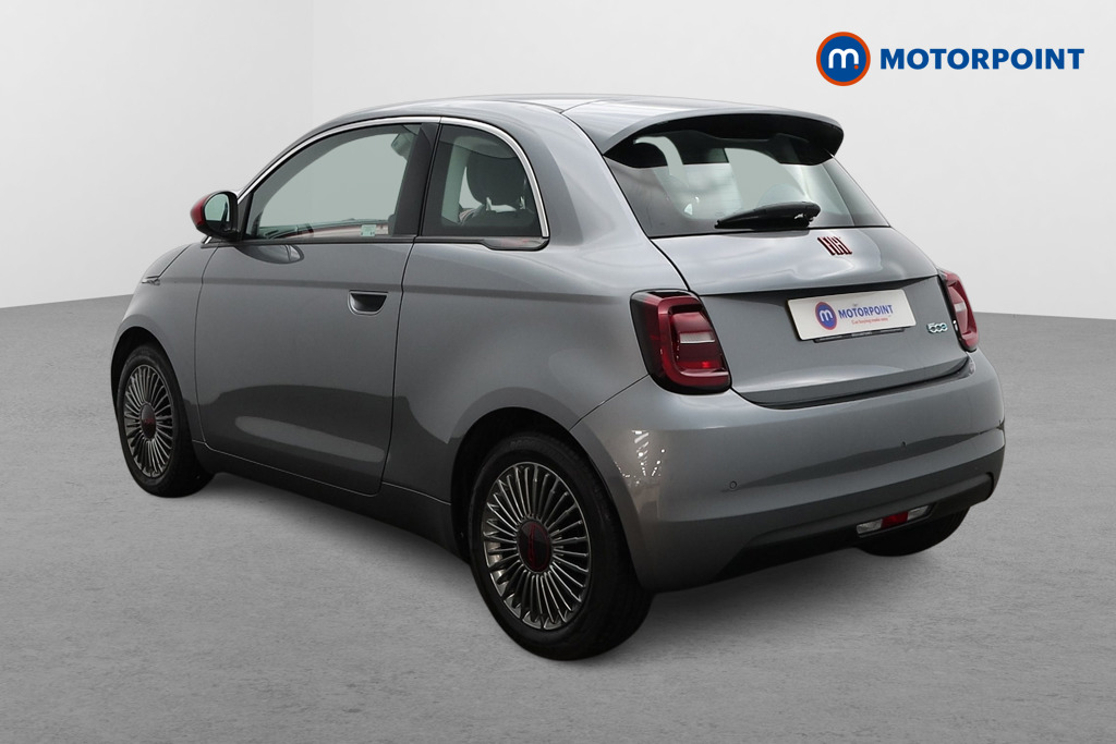 Fiat 500 RED Automatic Electric Hatchback - Stock Number (1545746) - Passenger side rear corner