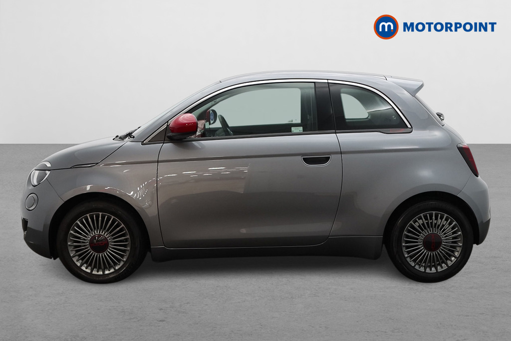 Fiat 500 RED Automatic Electric Hatchback - Stock Number (1545746) - Passenger side