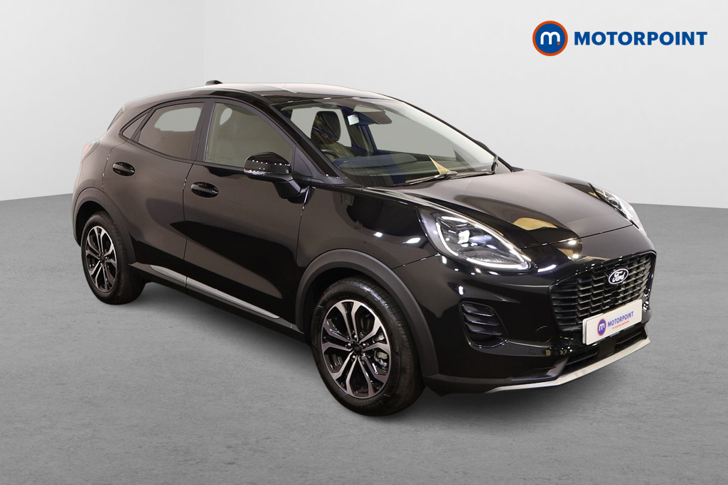 Ford Puma Titanium Automatic Petrol-Electric Hybrid SUV - Stock Number (1546330) - Drivers side front corner