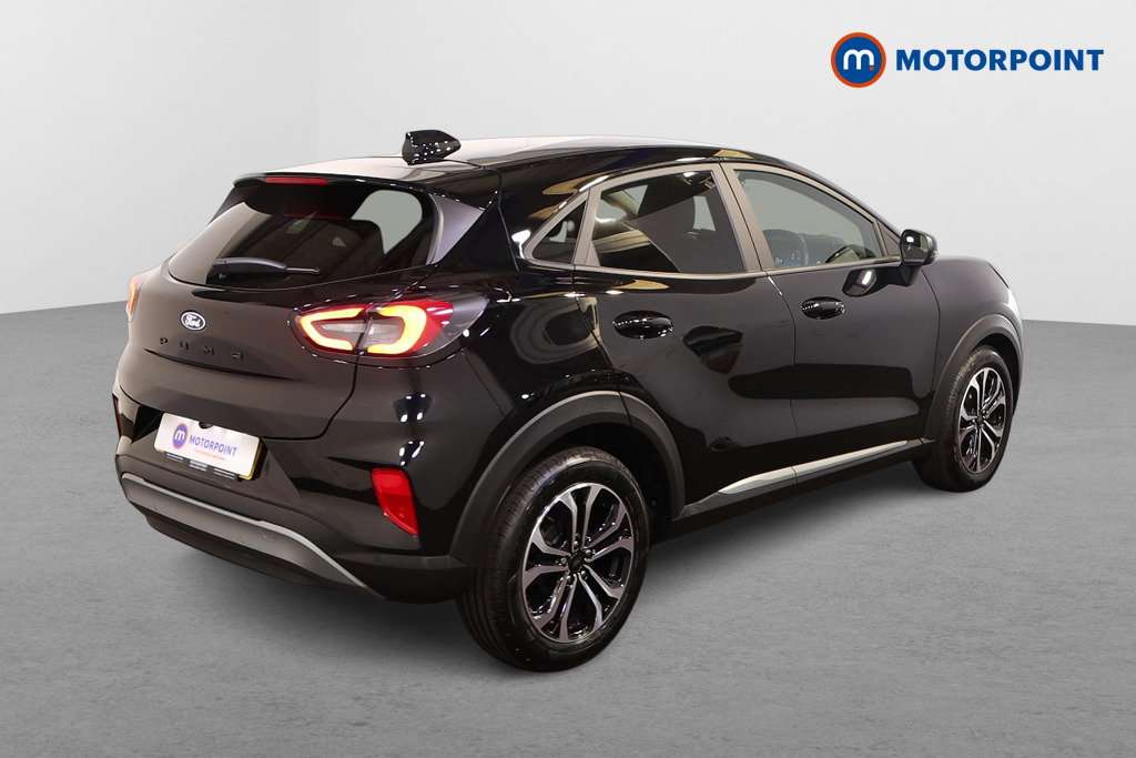 Ford Puma Titanium Automatic Petrol-Electric Hybrid SUV - Stock Number (1546330) - Drivers side rear corner