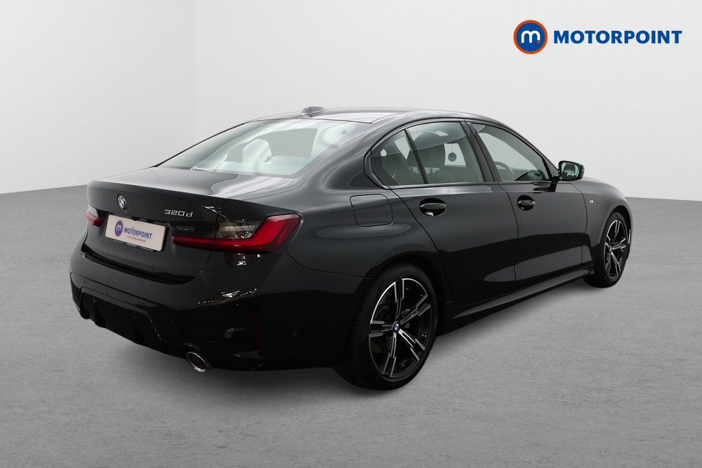 BMW 3 Series M Sport Automatic Diesel Saloon - Stock Number (1548749) - Drivers side rear corner