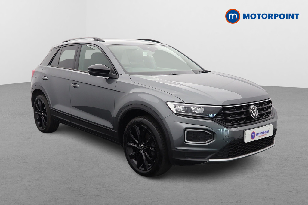 Volkswagen T-Roc Black Edition Manual Petrol SUV - Stock Number (1549475) - Drivers side front corner